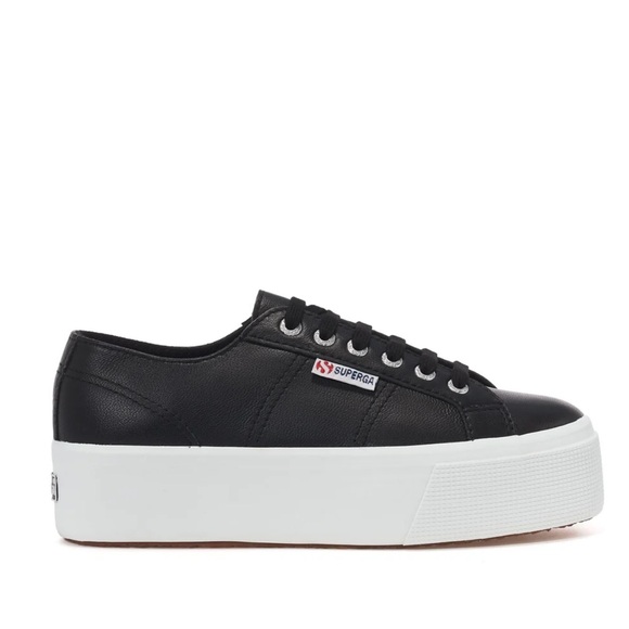 Superga Shoes - Superga 2790 Napa Platform Leather Sneakers Size 37 US 6.5 NEW